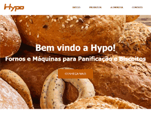 Tablet Screenshot of hypo.com.br